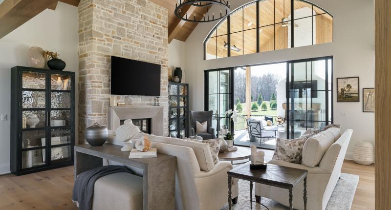 Model living room