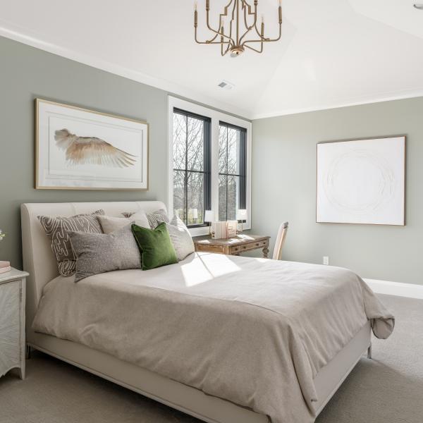 Model home guest room