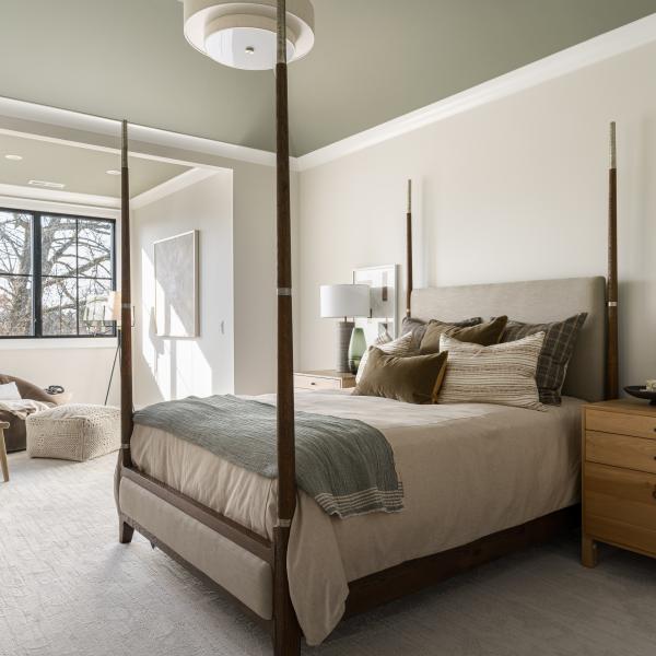 Model home guest bedroom