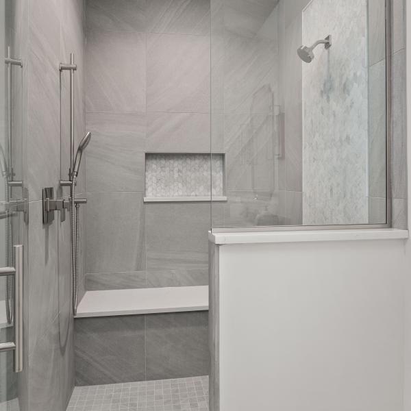 Model home bathroom
