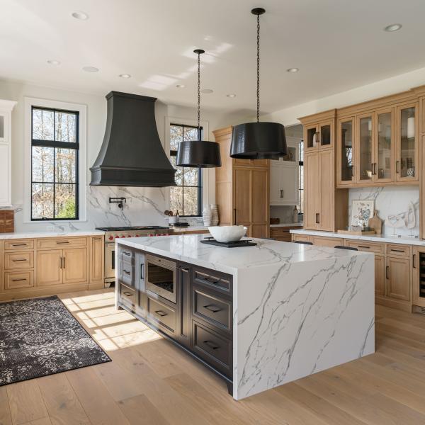Model home kitchen