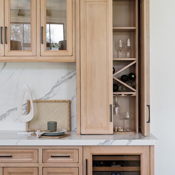 Model home kitchen