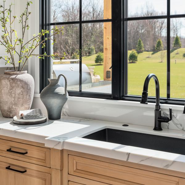 Model home kitchen