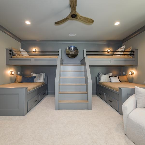 Bunk bed room