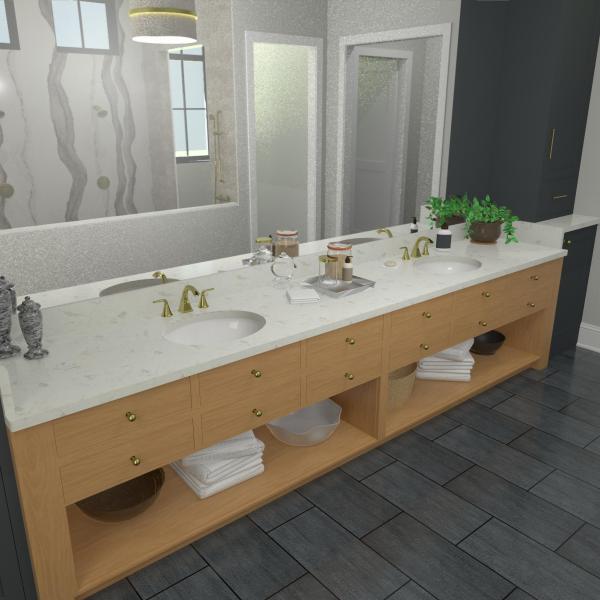 Primary bathroom 