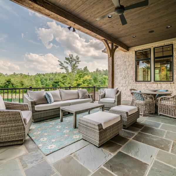 Rear Porch