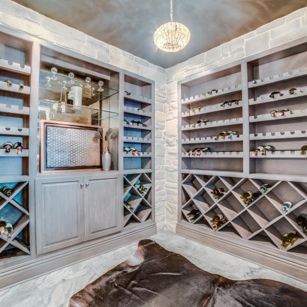 Lower Level Wine Room