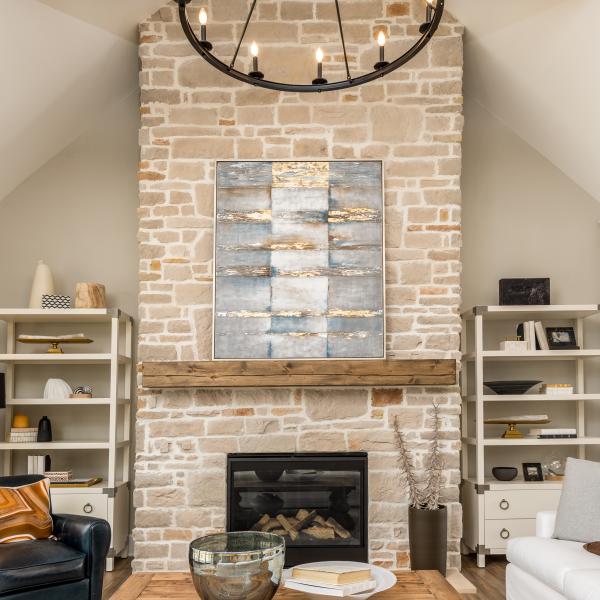 Living Room Fireplace